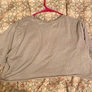 h&m cropped tee